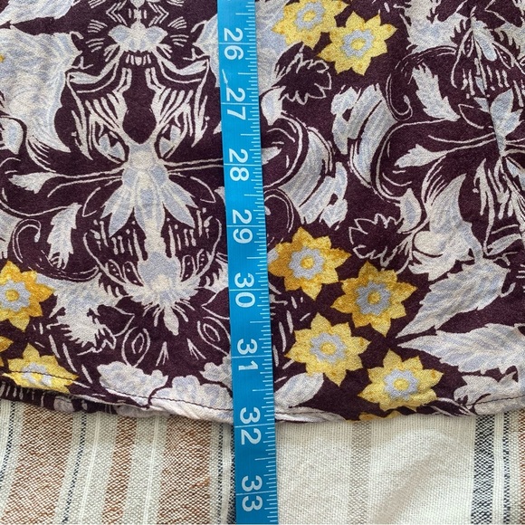 Free People Intimately Purple Yellow Floral Print Wildest Dream Slip Dress XS - Picture 15 of 16